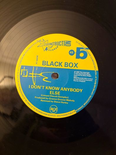 Black Box Blackboxed Total Mix Original 1990 UK 12 PT 44236
