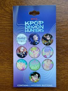 K-POP Demon Hunters Mystery Button Pack (Netflix)