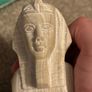Vintage Hand Carved Figurine of the Great Sphinx of Giza Image 9