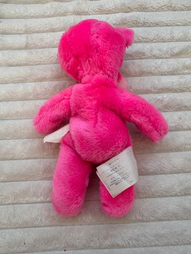 Vintage Pink Panther Plush Soft 1964 Mirisch-Geoffrey Mighty Star approx. 27 cm. Loose Head Used Dirty Please see photos