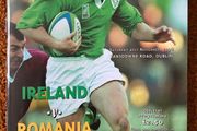 Very Rare - 1998 Ireland v Romania - European Qualifying Tournament Programme