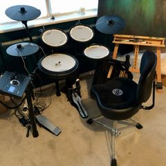 Roland TD-17KV V-Drums Electronic Drum Kit, with Pedal and Stool included.
