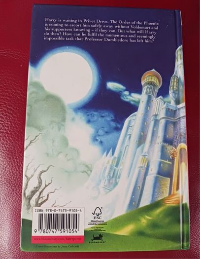 Harry Potter & The Deathly Hallows/ 2007/ Bloomsbury/ 1st edition