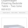 Habitat Floating Bedside Lockers x2 Image 6