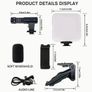 5-in-1 Smartphone Stabilizer with LED Fill Light & Portable Tripod Image 2