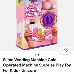 slime vending machine brand new