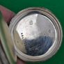Antique Silver Late 1800s Swiss Made Pocket watch Working Image 7