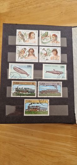 80's Cuba Post Stamps