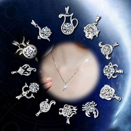 Crystal Zodiac Pendant