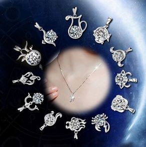 Crystal Zodiac Pendant