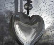Heart Suncatcher/Amethyst/Crystals,Gift,Valentine's Day