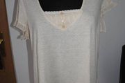 Per Una beige top size UK20 EUR48 Postage included