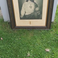 A Sacred Heart Framed Picture