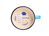 Retro Soup Cup 340ml Creamy Blue