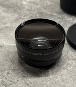 0.45x wide angle adapter - 49mm