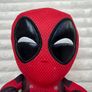 Official Marvel Comics Deadpool Heart Sign 12" Large Plush Soft Used Please see pictures Image 3