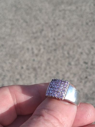 Solvar Gem Set Sterling Silver Ring