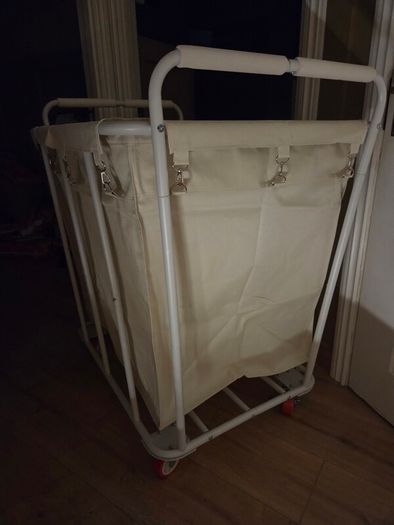 Brand new Large Laundry Cart with Wheels, 400L Heavy Duty Laundry Basket Organizer,