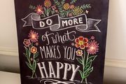 Decorative Canvas Happy