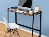 _Foldable Writing Computer Desk Modern Sturdy Office Desk, 100cm