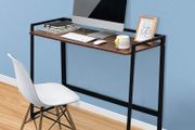_Foldable Writing Computer Desk Modern Sturdy Office Desk, 100cm