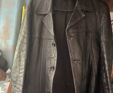 Leather jacket 1970's style
