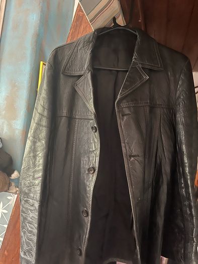 Leather jacket 1970's style