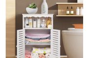 Bathroom Cabinet Waterproof Floor Storage Unit
