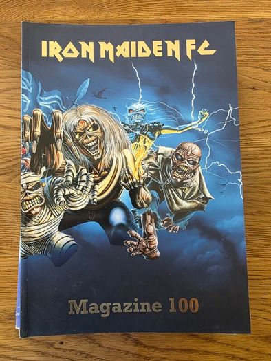 Iron Maiden Fan Club Magazines. Multiple Issues incl. number 100 & 99.5