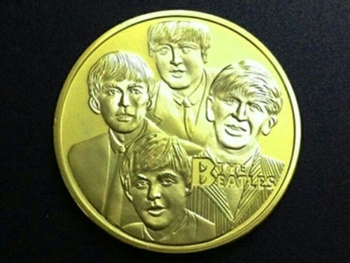 The Beatles Commemorative Coin