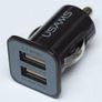 Usams Dual Port USB Car Fast Charger Black Image 4