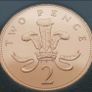 Royal Mint United Kingdom 1987 Proof Coin Collection Red Leather Case Coa Image 8