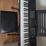 Keyboard with music stand, stand and chair. 61 keys. Barely used Image 5