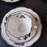 Rare Antique Melba Bone China "Violets" Tea Set Image 8