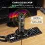 Recording Microphone Set,MAONO AU-PM422 192KHZ/24BITCondenser Mic with Touch Mute Button and Mic Gain Knob for Podcasting,Gaming,YouTube (FREE POSTAGE) Image 4