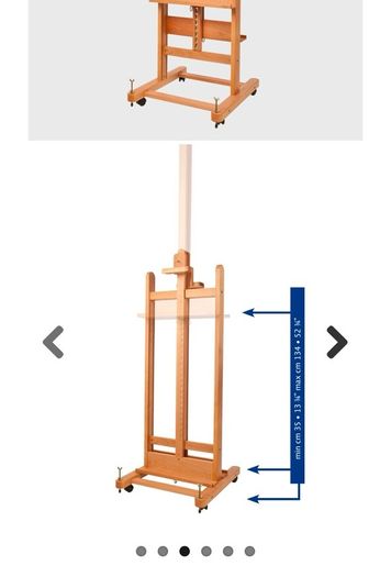Easel - Double sided easel - Mabef Italy