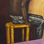 "The Negro Scipion" painted by Greek Artist A. Stergiou 1976 Image 3