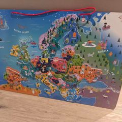 Children's puzzle - European Map