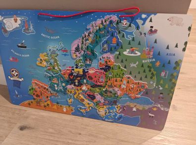 Children's puzzle - European Map