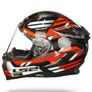 LS2 FF327 Challenger Spin - size M - Black Red White Full Face Helmet Image 4