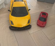 toy cars Lamborghini and Ferrari