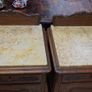 Pair of Antique French Oak Bedside Cabinets Image 4