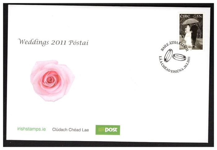 Collection 2011 Ireland Commemorative Stamps An Post First Day Cover (FDC). Collection of 17 covers.