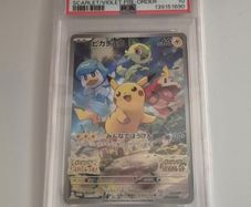 Pokemon Japanese Promo SV 001/SV-P Pikachu Pre-Order 2022 Card PSA 10