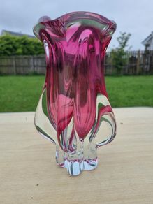 Historic Chribska vase designed by Josef Hospodka from the 1960s