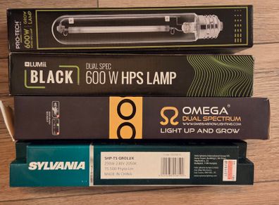 4 HPS Grow Lamps less then Half price