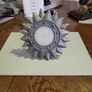 Photo frame sunburst Image 4