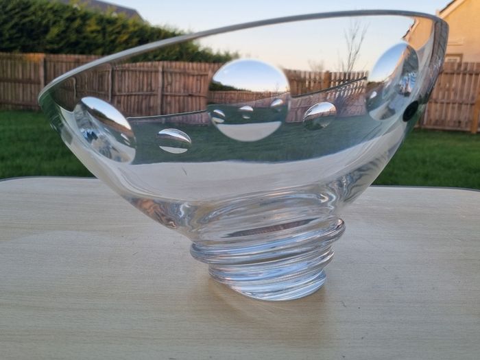 Bohemia glass big bowl