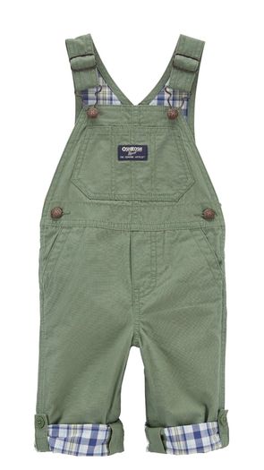 OshKosh B'gosh Convertible Canvas Overalls -Baby Boy