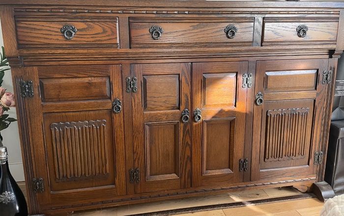 Sideboard (Old Charm Oak Furniture Collection by Woods Bros, UK)